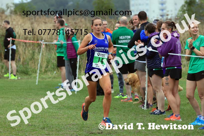 Senior Women and Veterans Relay, 2024 Sunderland XC Relays.  Photo: David T. Hewitson/Sports for All Pics